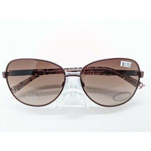 New Women's Bebe Swarovski Crystals 7217 Sunglasses. Retail $170